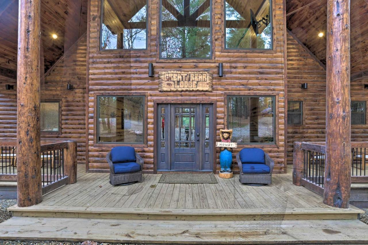 Luxe 'Great Bear Lodge' With Spa, Fire Pit, And Views!ブロークン・ボウ エクステリア 写真